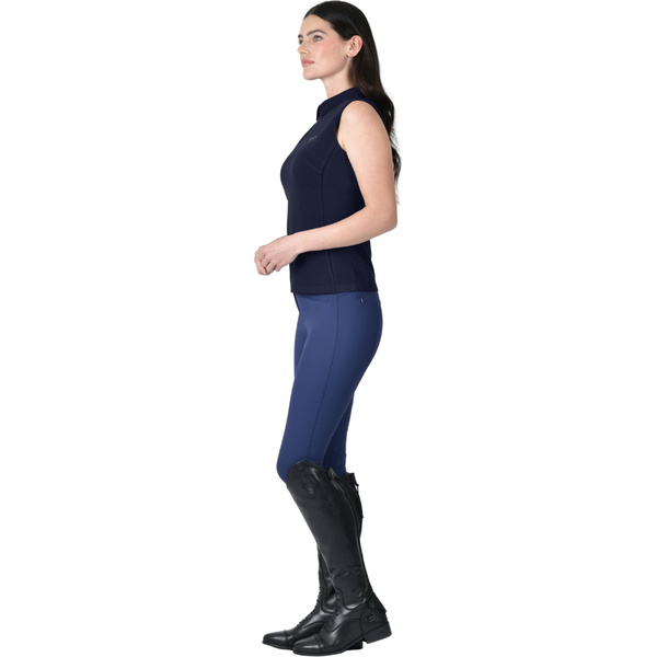 2026 WeatherBeeta Womens 37.5 Sleeveless Polo T-Shirt 1029992 - Navy